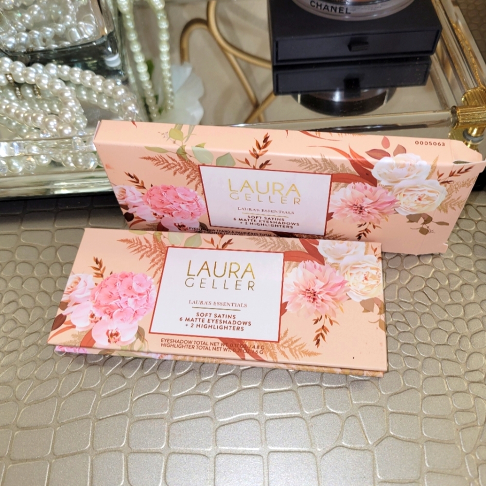 LAURA GELLER Essentials Soft Satin Eyeshadow & Highlighter Palette